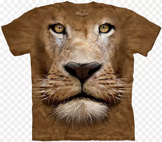 狮子科美洲狮t恤