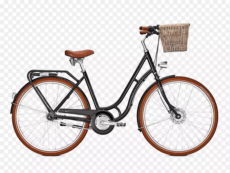 罗利自行车公司城市自行车电动自行车岛野连接-自行车