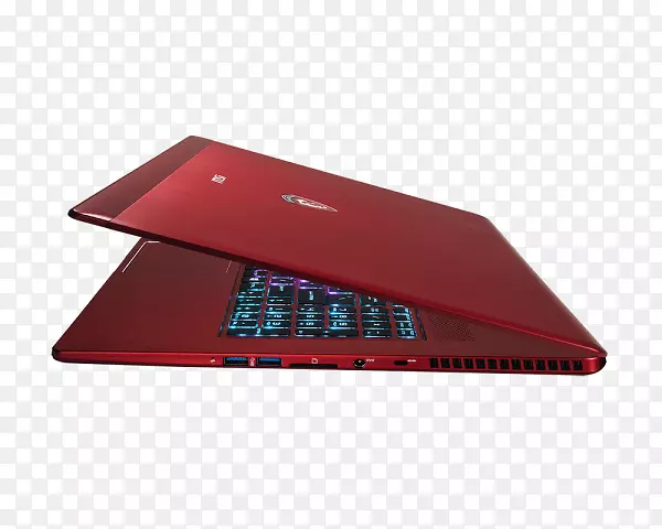 上网本笔记本电脑最薄最轻17“游戏笔记本GS 70 MacBookpro msi-红色笔记本