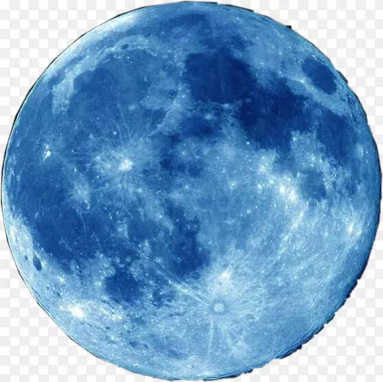 2018年1月月食超级月亮蓝月日食-月亮