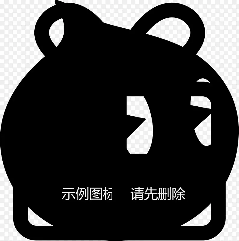 猫品牌标志剪贴画-现场图标