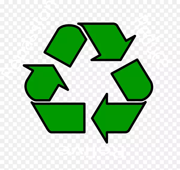 废纸回收符号塑料袋符号