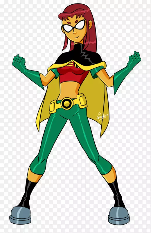 星火知更鸟超级英雄黑火少年巨人-罗宾