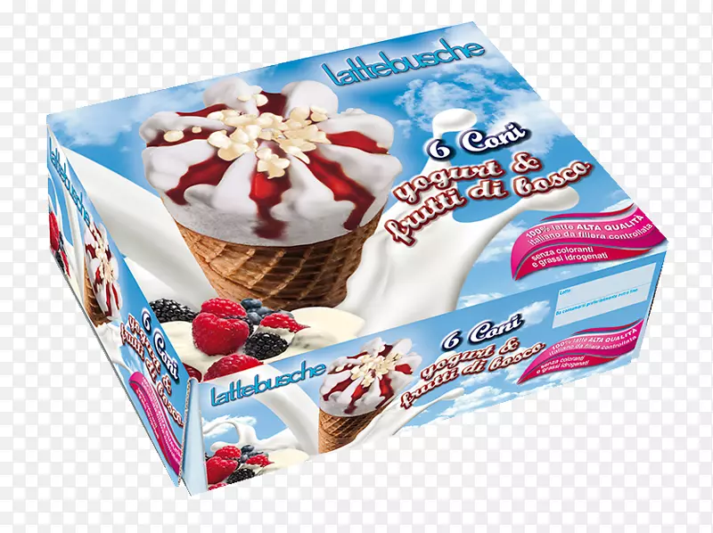 冰淇淋锥牛奶冷冻食品冰淇淋