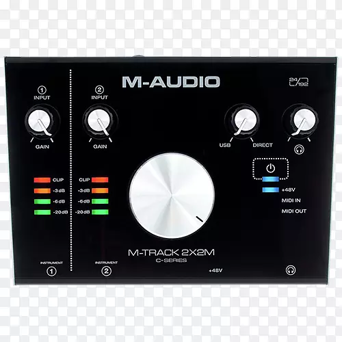 m-音频m-音轨2x2m MIDI乐器.m-音频