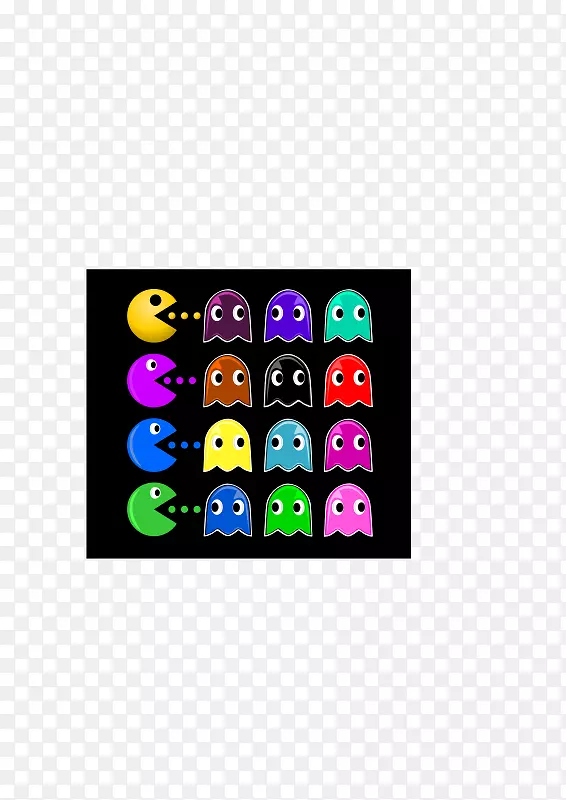 pac-man下载电脑图标字体剪辑艺术-下载pac man pc