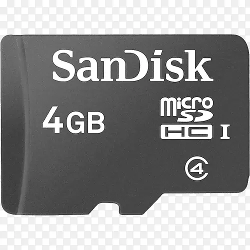 微SDHC安全数字SanDisk闪存卡微SD