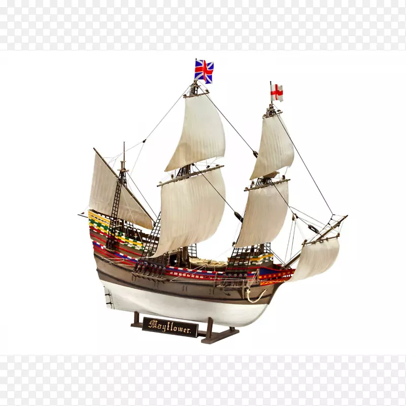 REVELL船模塑料模型五月花船