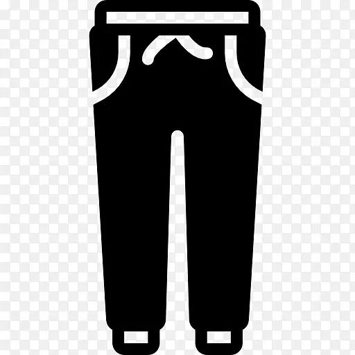 运动服裤子服装电脑图标牛仔裤