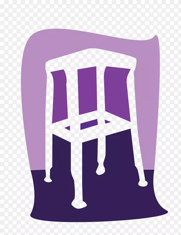 椅子标志-负空间