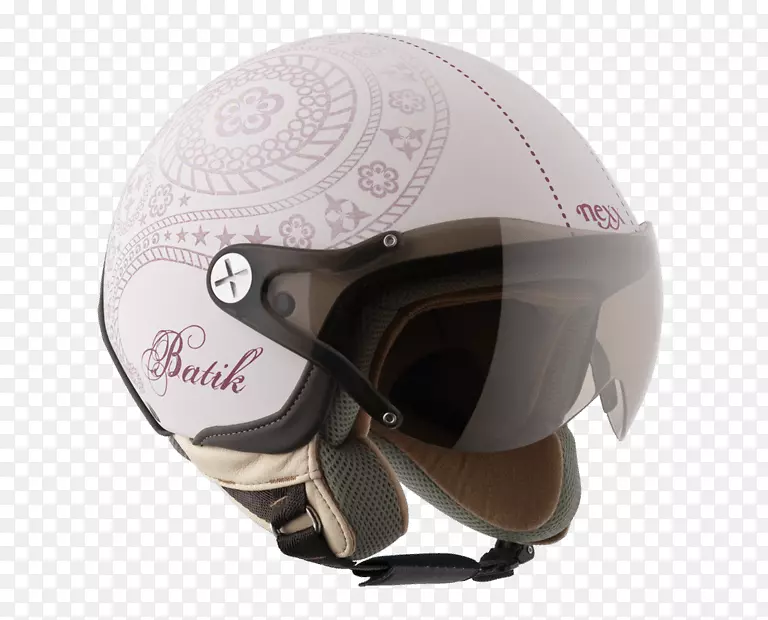 摩托车头盔滑板车附件x-batik java