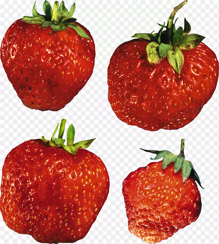 麝香草莓辅料水果食品-草莓