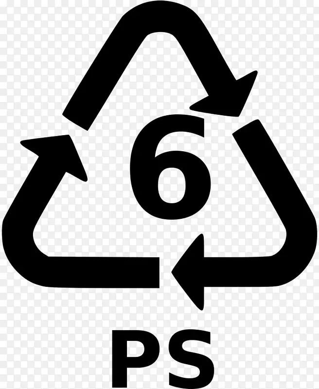 树脂识别代码回收符号塑料回收.树脂识别代码