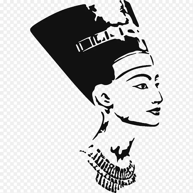 Nefertiti半身像古埃及柏林埃及博物馆-埃及