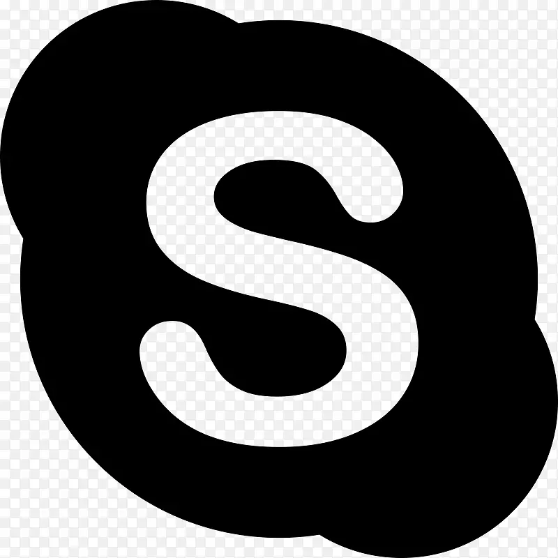 skype电脑图标剪贴画-skype