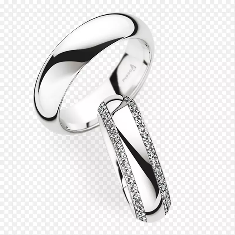 结婚戒指银饰珠宝戒指