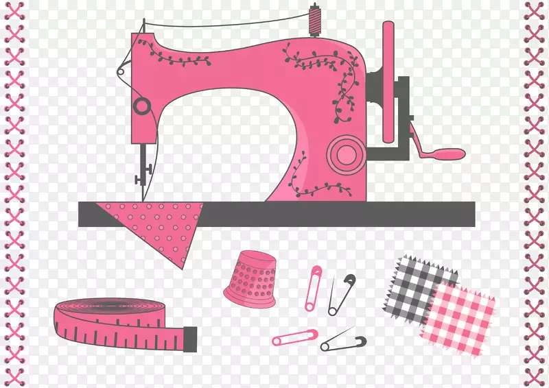 缝纫机，手工拼装打结机