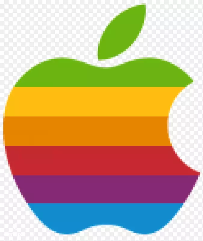 苹果II标志彩虹-标志2g