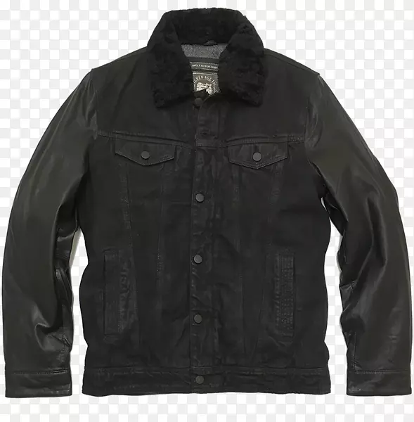 巴塔哥尼亚套头衫紧固件-黑色牛仔夹克