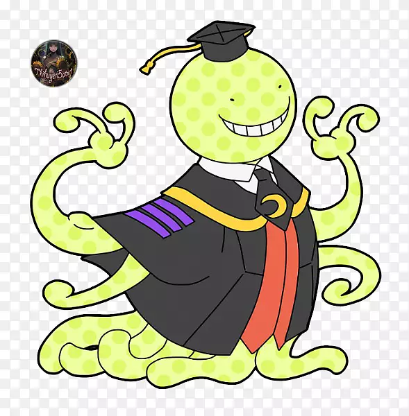 Nagisa Shiota刺杀教室，koro-sensei绘图-koro sensei