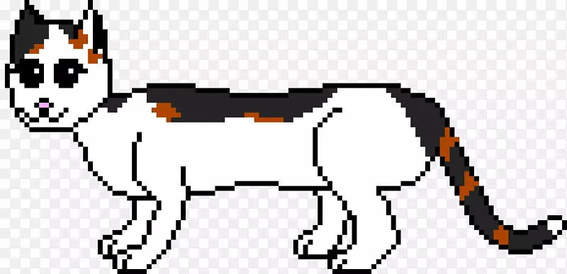 猫狗犬科线艺术剪贴画-猫
