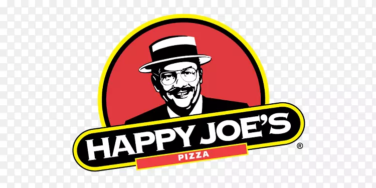 快乐乔披萨和冰淇淋。路易斯快乐乔的披萨和冰淇淋。路易快乐乔披萨和冰淇淋店-平台品牌设计