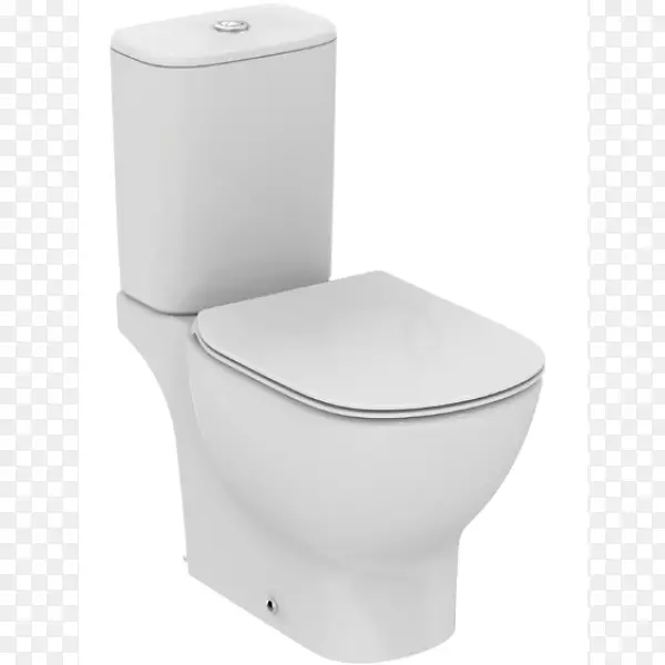 卫生间和浴盆座坐垫是理想的标准水槽-厕所侧