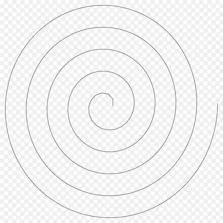 圆螺旋白角圆