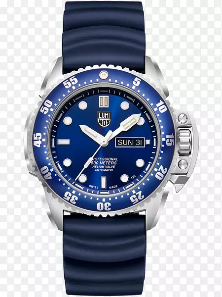 鲁米诺潜水手表自动手表防水标志深潜