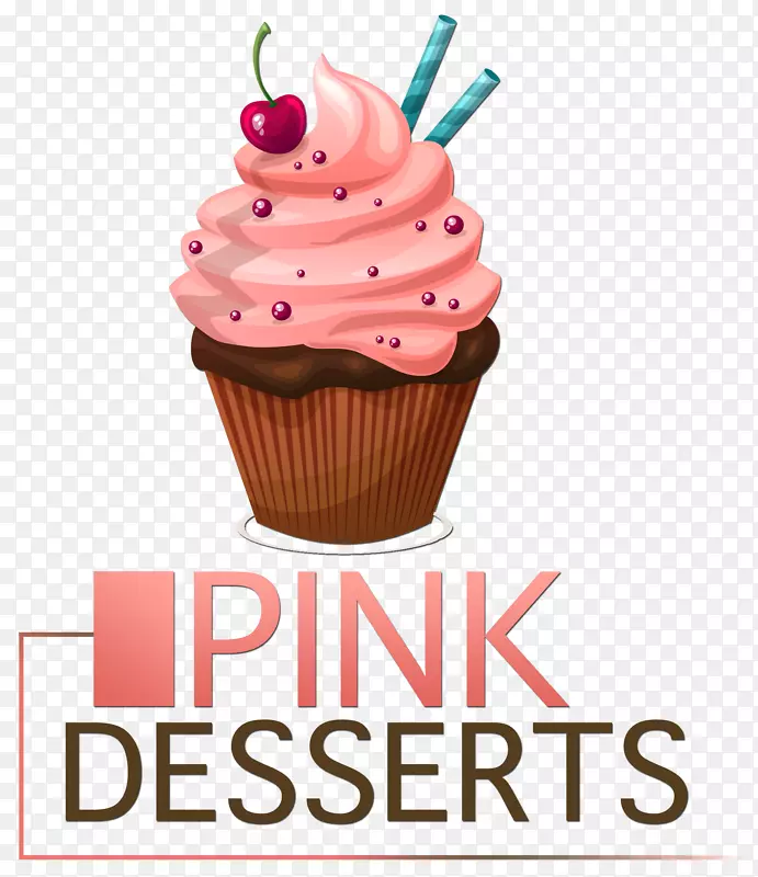 蛋糕生日蛋糕松饼樱桃派-粉红色甜点