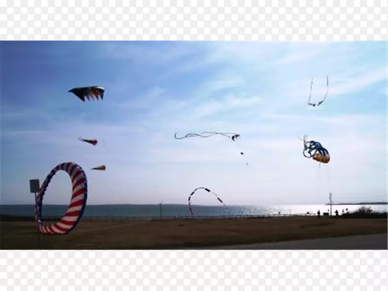 滑翔伞飞行伞风筝运动降落伞