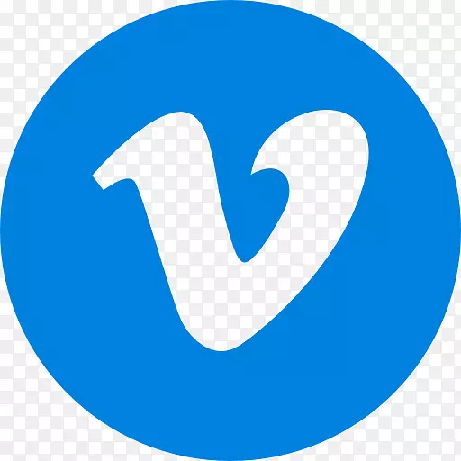 电脑图标-Vimeo标志