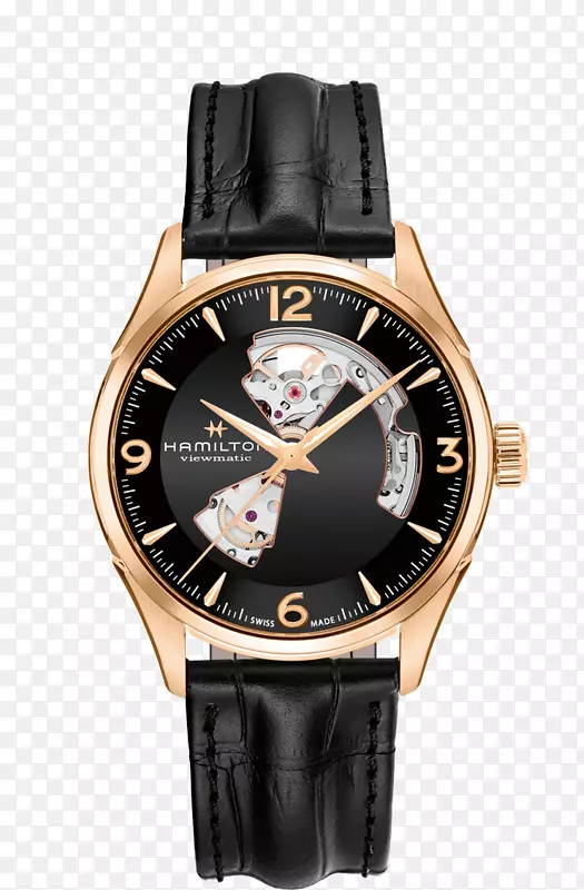汉密尔顿手表公司挡泥板Jazzmaster自动手表表带表