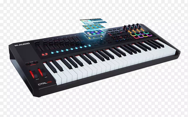 MIDI音频键盘MIDI控制器音乐键盘MIDI键盘