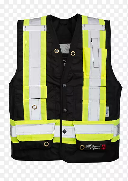 高能见度服装夹克个人防护设备聚酯安全背心
