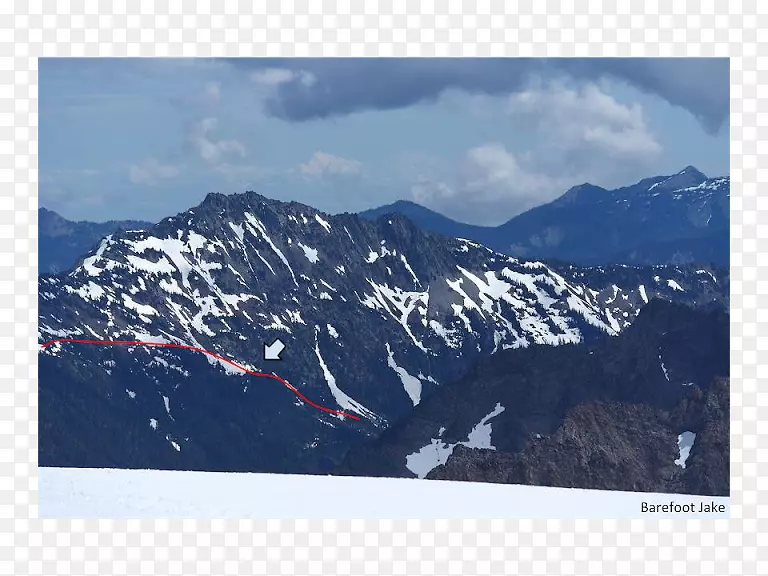 阿尔卑斯山顶地质学-奥林匹斯山