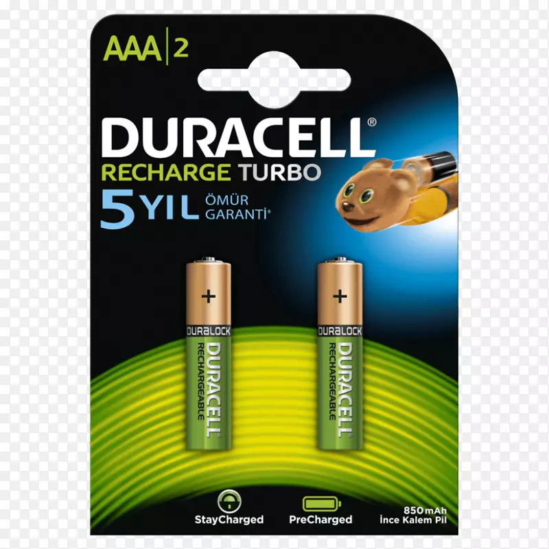蓄电池充电器镍-金属氢化物电池可充电电池Duracell电动电池-Duracell