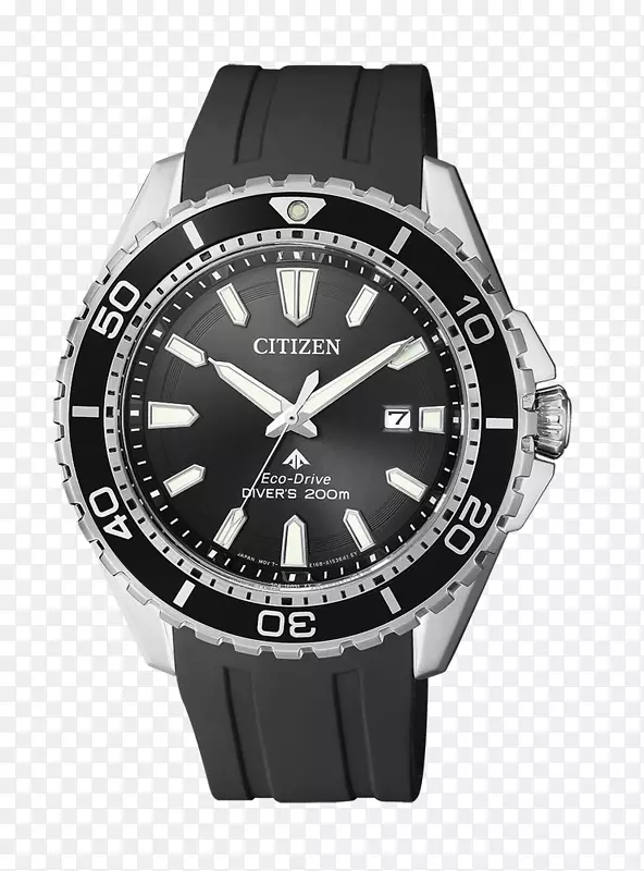 生态驱动潜水手表市民男子潜水员公民财产-手表