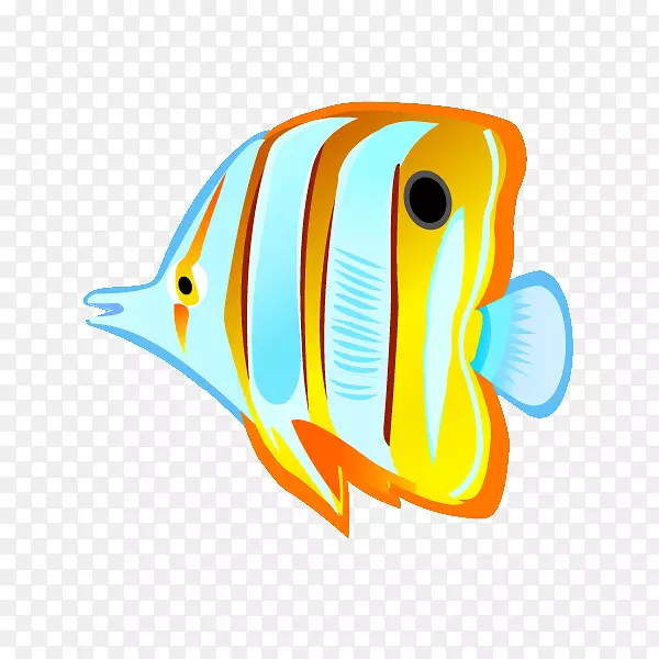 热带鱼咸水鱼夹艺术-鱼