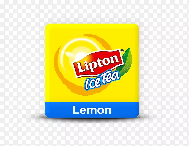 冰茶苦柠檬水利普顿快乐柠檬