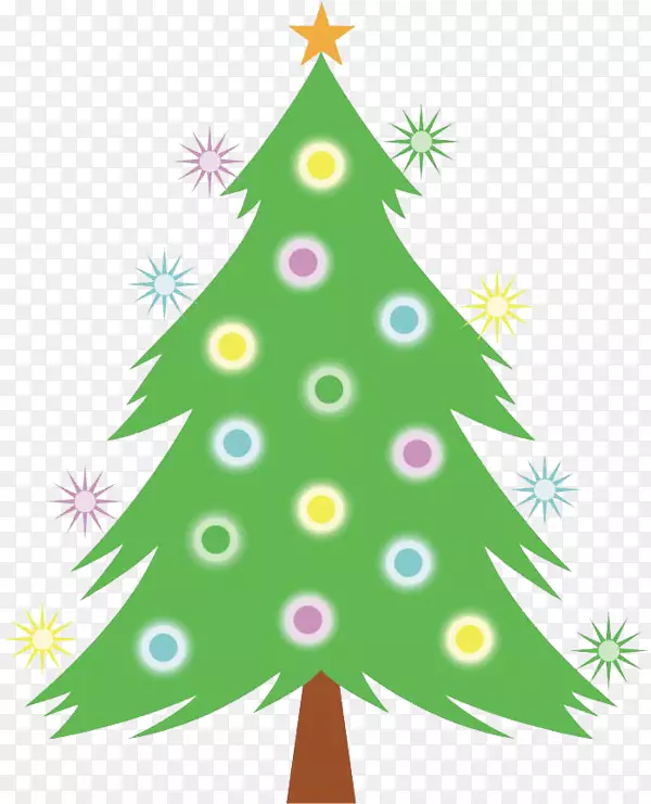圣诞树传统圣诞装饰-圣诞树