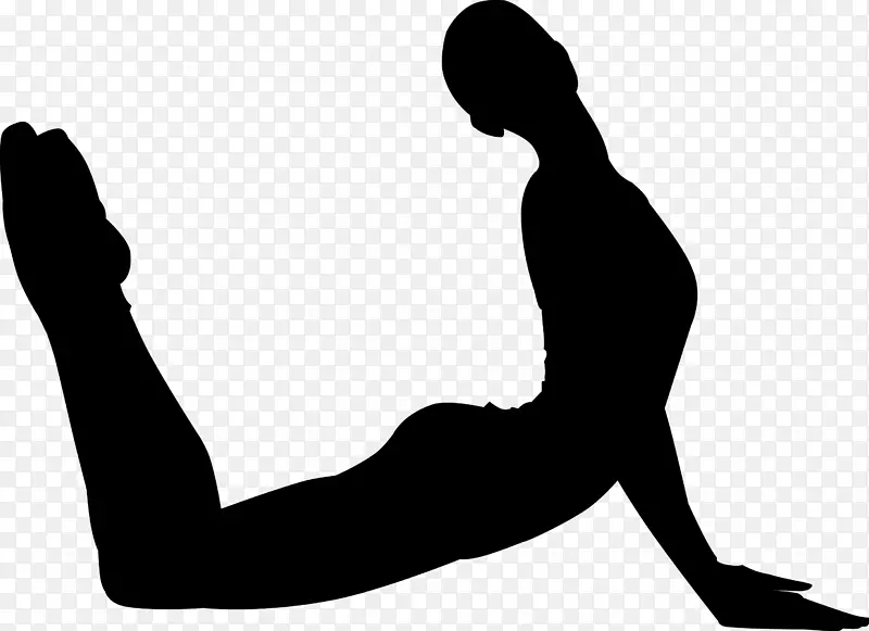 瑜伽和普拉提垫人类行为臀部剪贴画-瑜伽