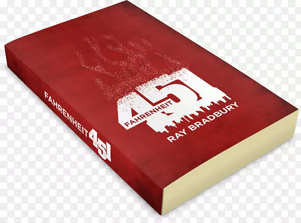 Fahrenheit 451盖伊蒙塔格封面今天是一天的口袋计划-当归封面设计