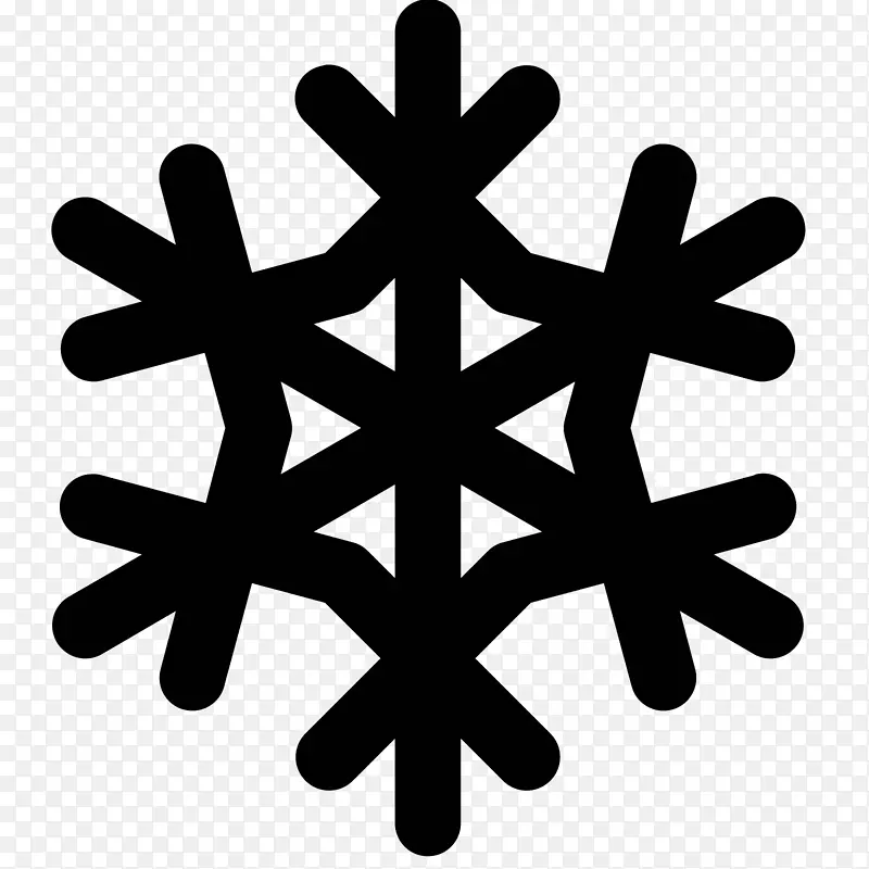 雪花电脑图标.雪花