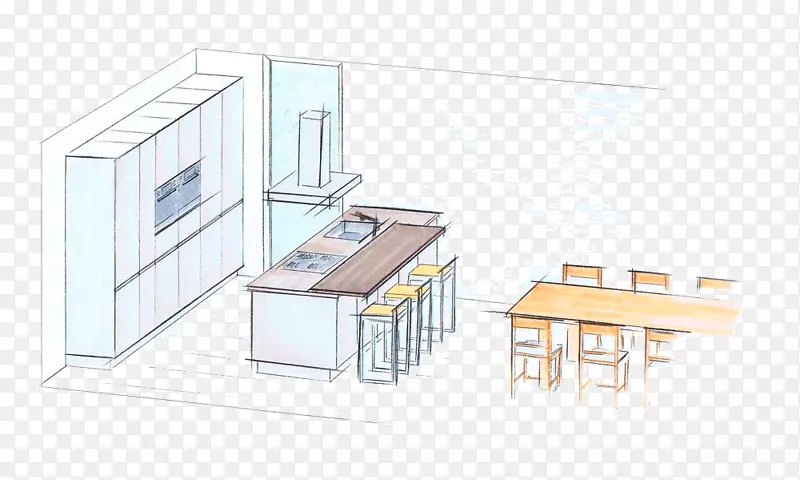 厨房建筑起居室住宅设计