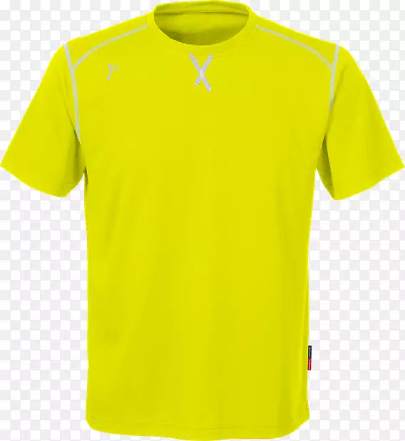 T恤衫黄色马球衫