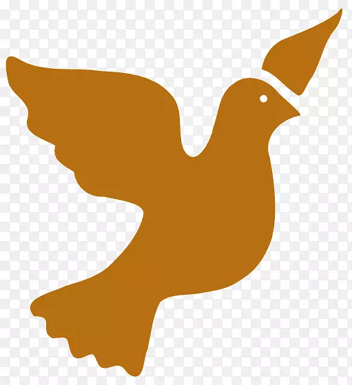 鸽子象征和平象征剪贴画