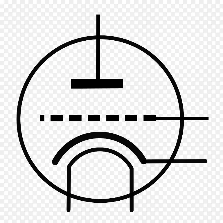 真空管三极管电子符号五极电子学符号