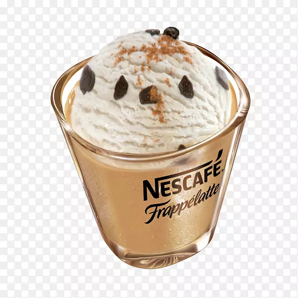 圣代冰淇淋咖啡雀巢冰淇淋