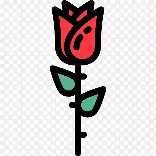 花园玫瑰电脑图标-玫瑰